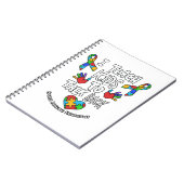 Ik leer Kinderen om de spraaktaaltherapie te herha Notitieboek (Linkerzijde)