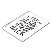 Ik leer Kinderen om terug te praten Notitieboek (Linkerzijde)