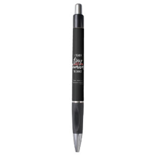 Ik Leer Kleine Mensen Dansen Gepersonaliseerde Ler Pen
