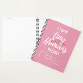 Ik Leer Kleine Mensen Dansen Gepersonaliseerde Ler Planner (Display)