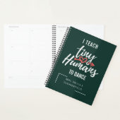 Ik leer kleine mensen om leraar persoonlijk te hel planner (Display)