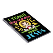Ik leer kleine mensen over Jezus Christelijk Notitieboek (Rechterzijde)