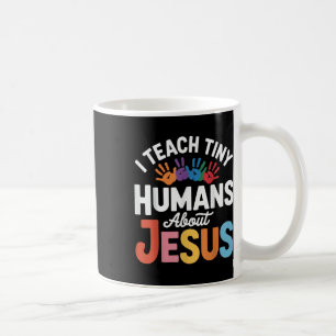 Ik leer kleine mensjes over Jezus Koffiemok