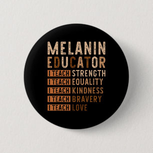 Ik Leer Liefde Zwarte Geschiedenis Maand Afro-Amer Ronde Button 5,7 Cm
