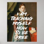 Ik leer mezelf hoe ik vrije renaissance kan zijn poster (Voorkant)