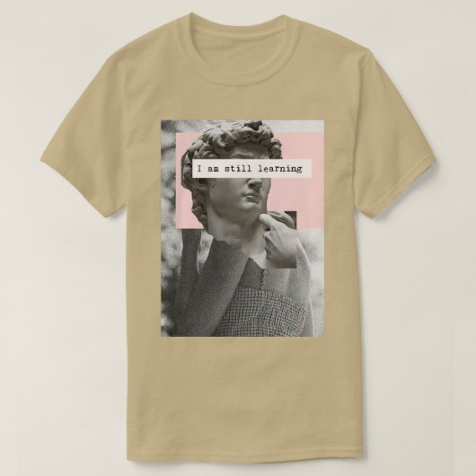 Ik leer nog steeds t-shirt (Design voorkant)