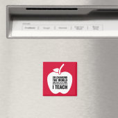 Ik leer. Onderwijsofferte | Apple Gift Magnets Magneet (Insitu (Vaatwasser))