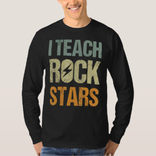 Ik leer Rockstars Muziekleraar terug naar school T-shirt