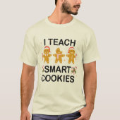 Ik leer slimme koekjes grappig terug naar school t-shirt (Voorkant)