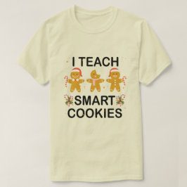 Ik leer slimme koekjes grappig terug naar school t-shirt