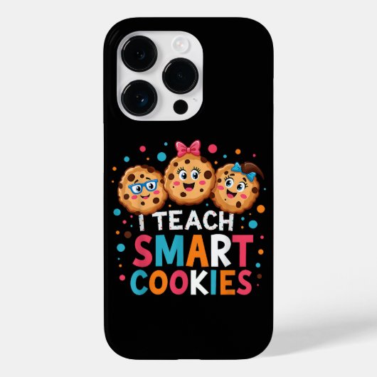Ik leer slimme koekjes terug naar school leraar Case-Mate iPhone case (Achterkant)