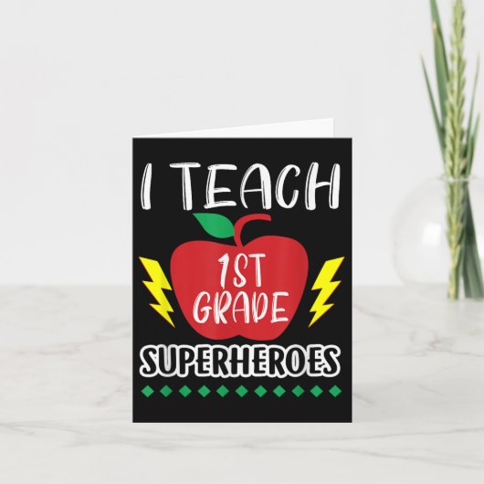 Ik leer superhelden van de eerste klas terug naar kaart (Voorkant)