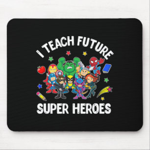 Ik leer Toekomstige Super Heroes T-shirt Gift Teac Muismat