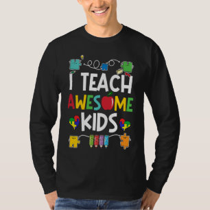 Ik Leer Uitstekende Kinderen Autisme Bewustzijn Le T-shirt