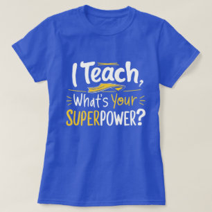 Ik Leer, Wat Is Jouw Superkracht? T-shirt