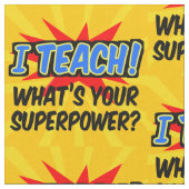 Ik leer wat je Superpower Superheld-leraar is Stof (Close Up)