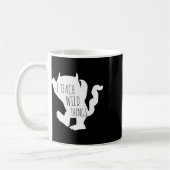 Ik leer wilde dingen monsterplezier Halloween gesc Koffiemok (Links)