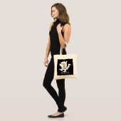 Ik leer Wilde Dingen Voorschoolse Leraar Tote Bag (Voorkant (model))