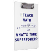 Ik leer Wiskunde wat is je Superpower? Klembord (Rechts)