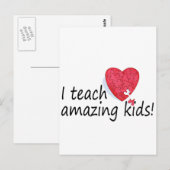 Ik leer wonderbaarlijke Kinderen Briefkaart (Voorkant / Achterkant)