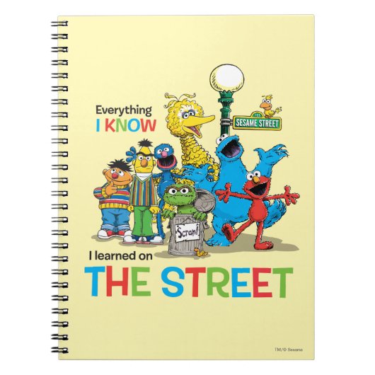 Ik leerde op STRAAT Notitieboek (Voorkant)