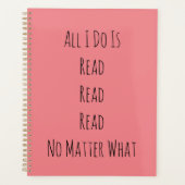 Ik lees alleen maar planner (Voorkant)