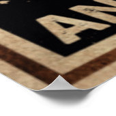 Ik lees boek en Drink koffie Poster (Hoek)