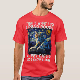 Ik lees boeken die ik heb gegeten en ik weet dat d t-shirt
