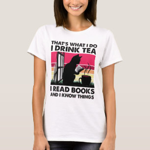 Ik lees boeken en ik weet dingen t-shirt