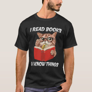 Ik Lees Boeken & Ik Ken Dingen Lezen Literatuur Te T-shirt