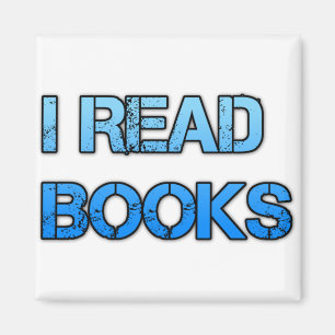 Ik lees boeken magneet