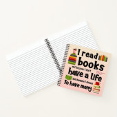 Ik lees boeken omdat ik veel levens heb geleid (Binnen)