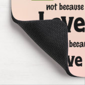 Ik lees boeken omdat ik veel levens heb geleid muismat (Hoek)