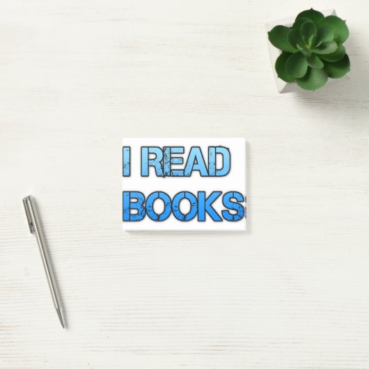 Ik lees boeken post-it® notes (Kantoor)