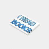 Ik lees boeken post-it® notes (Schuin)