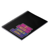 Ik lees boeken zonder vergunning notitieboek (Linkerzijde)