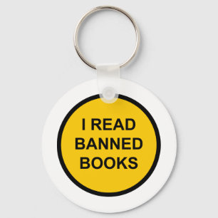 Ik lees boeken zonder vergunning sleutelhanger