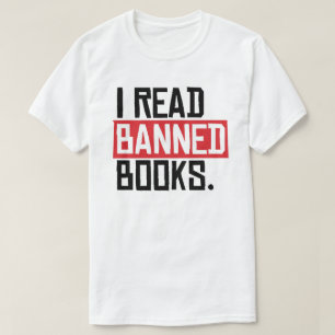 Ik lees boeken zonder vergunning t-shirt