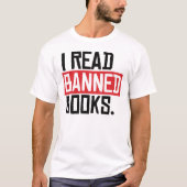 Ik lees boeken zonder vergunning t-shirt (Voorkant)