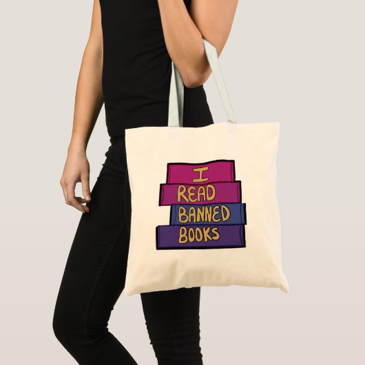 Ik lees boeken zonder vergunning tote bag (Voorkant (product))