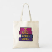 Ik lees boeken zonder vergunning tote bag (Achterkant)