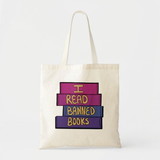 Ik lees boeken zonder vergunning tote bag (Voorkant)