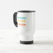 Ik lees braille wat je Superpower is Reisbeker (Voorkant links)