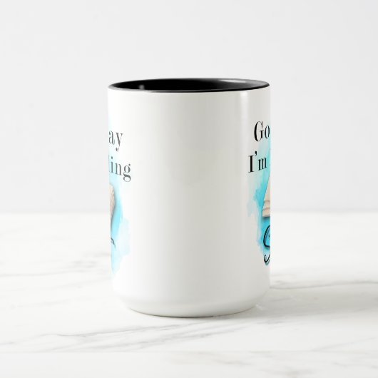 Ik lees de kleine 15oz koffie-Mok Mok (Midden)