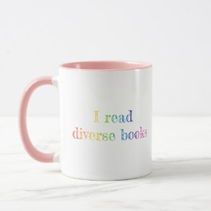 Ik lees Diverse Boeken Mok