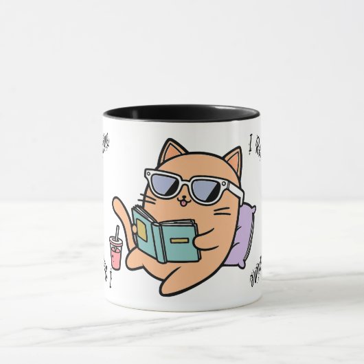 Ik Lees, Dus Ik Schijn! Mok (Midden)