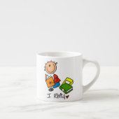 Ik Lees Espresso Kop (Rechts)