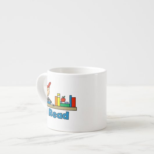Ik Lees Espresso Kop (Links)