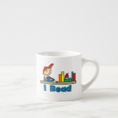 Ik Lees Espresso Kop (Rechts)