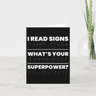 Ik Lees Gebarentaal Wat Is Jouw Superkracht Kaart